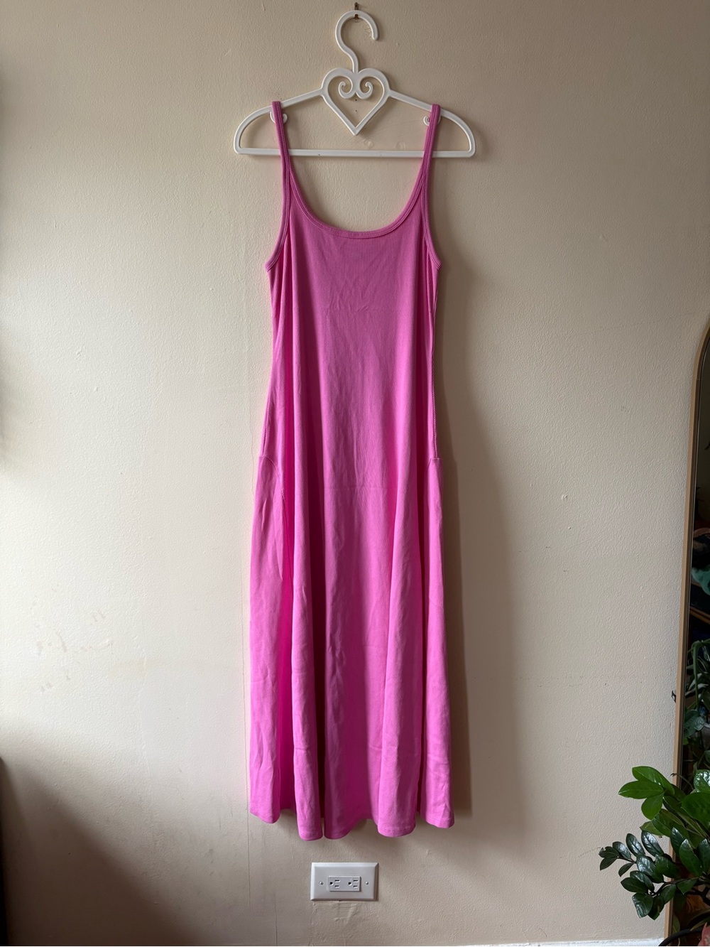 Pink Sleeveless Maxi Dress - Old Navy, Size M